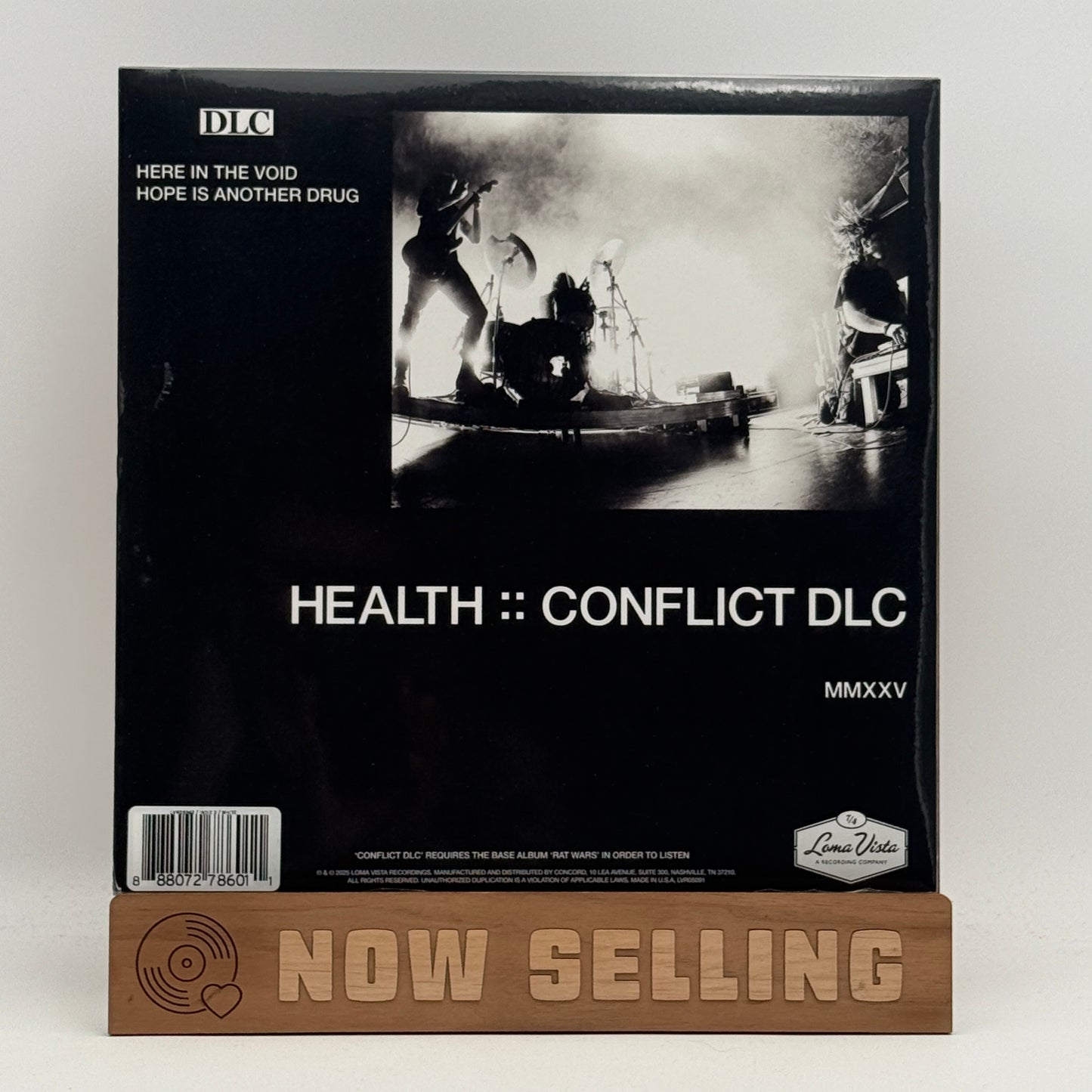 HEALTH - Conflict DLC Vinyl LP White SIGNED Insert SEALED /500