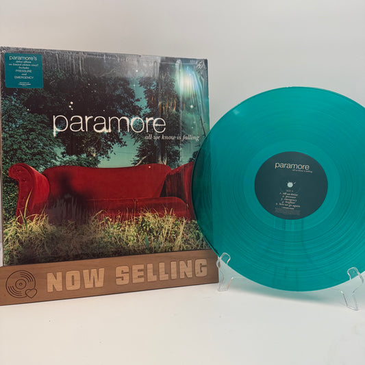 Paramore - All We Know Is Falling Vinyl LP Translucent Teal Hot Topic