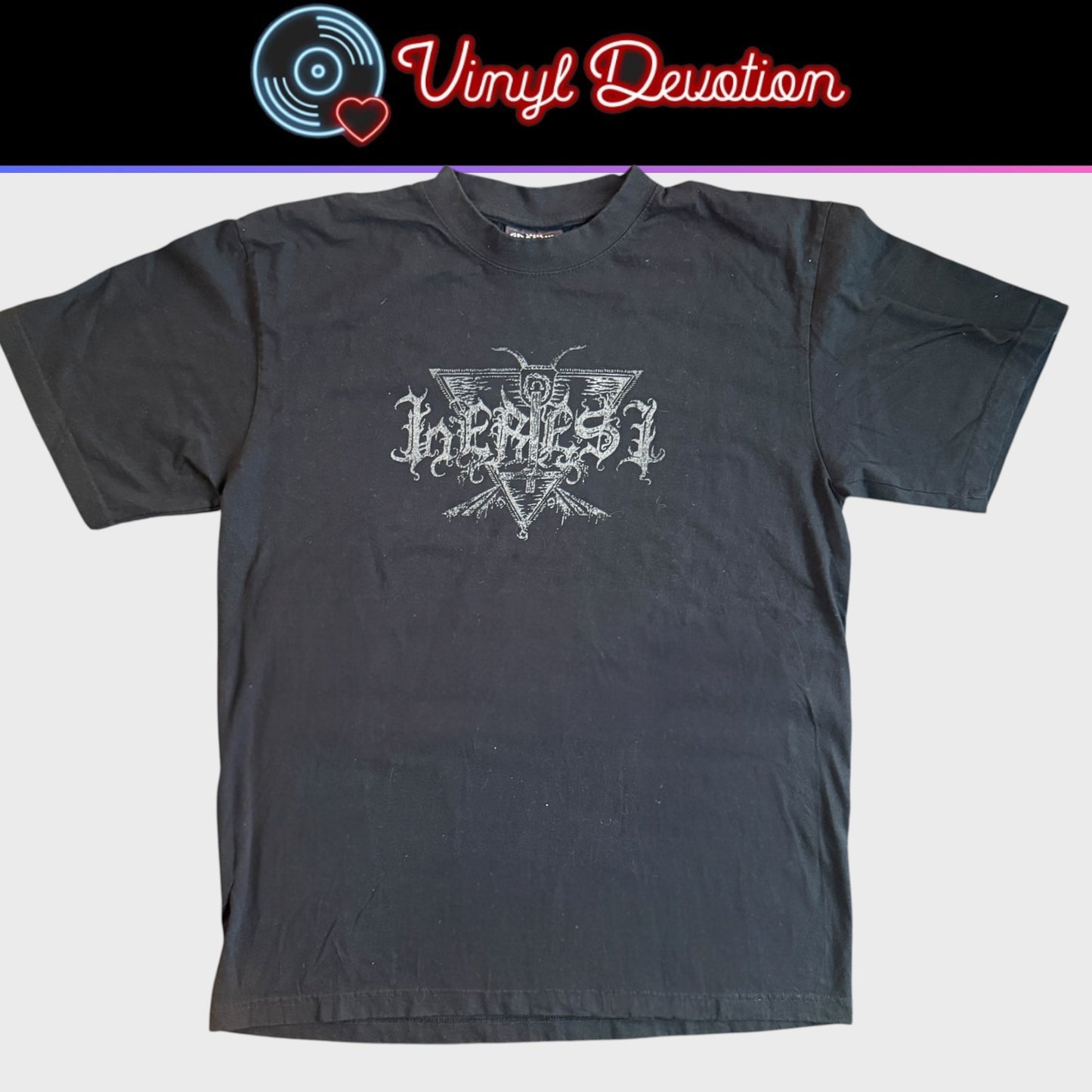 Heresi Band Psalm II - Infusco Ignis Vintage T-Shirt Size L Hydra Head
