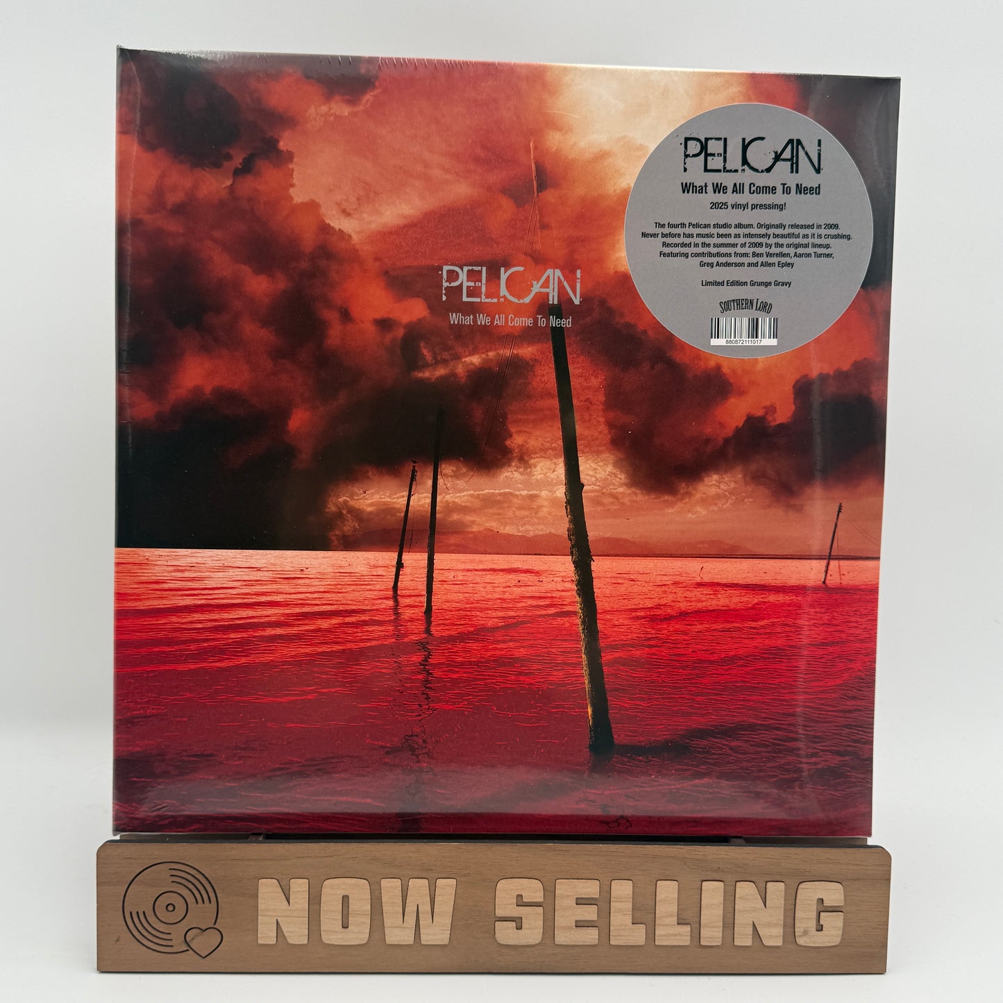 Pelican - What We All Come To Need Vinyl LP Green Grunge Gravy Reissue SEALED