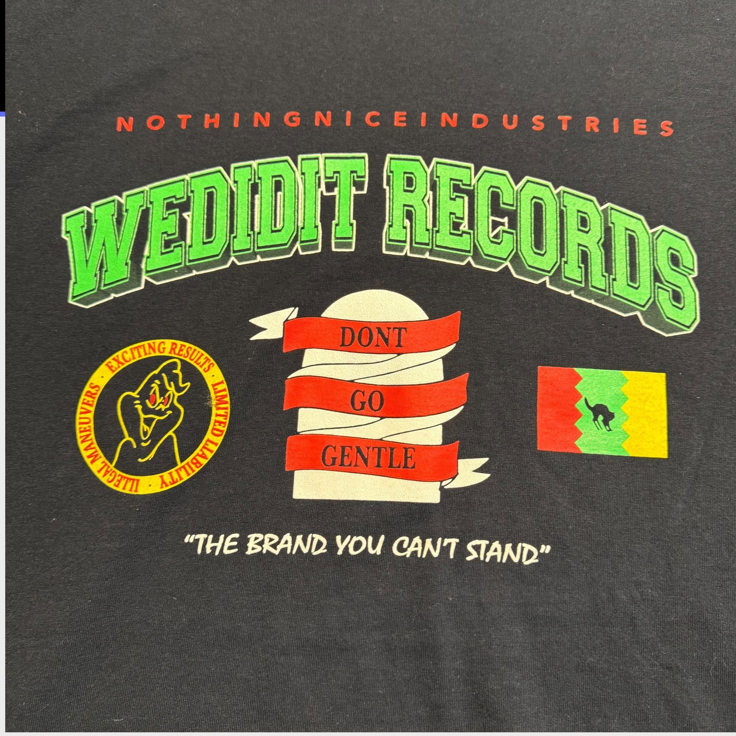 WeDidIt Records Label T-Shirt Size XXL RL Grime