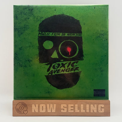 The Toxic Avenger Soundtrack Vinyl LP Toxic Black / Green Glow In The Dark Splatter