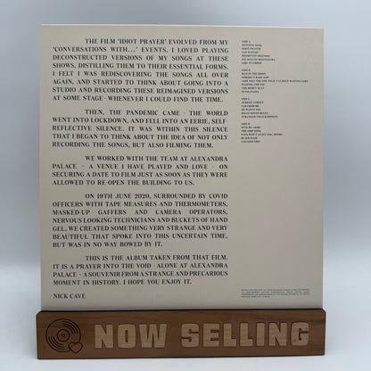 Nick Cave - Idiot Prayer (Alone At Alexandra Palace) Vinyl LP