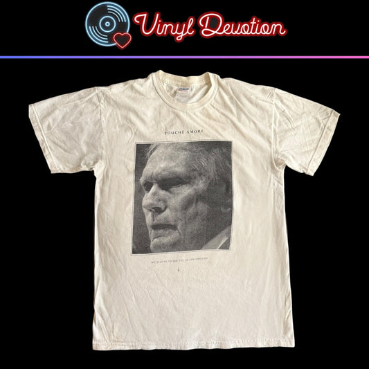 Touché Amoré Band WeHateFredPhelps.com White T-Shirt Size M Touche Amore