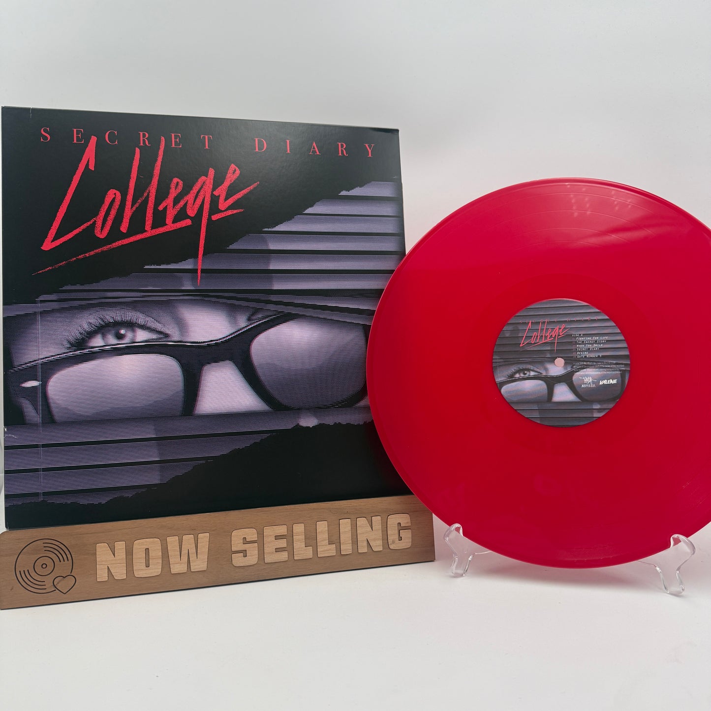 College - Secret Diary Vinyl LP Red Synthwave