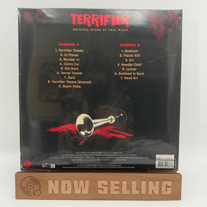 Damien Leone's Terrifier Soundtrack Vinyl LP Clear Numbered SEALED Paul Wiley