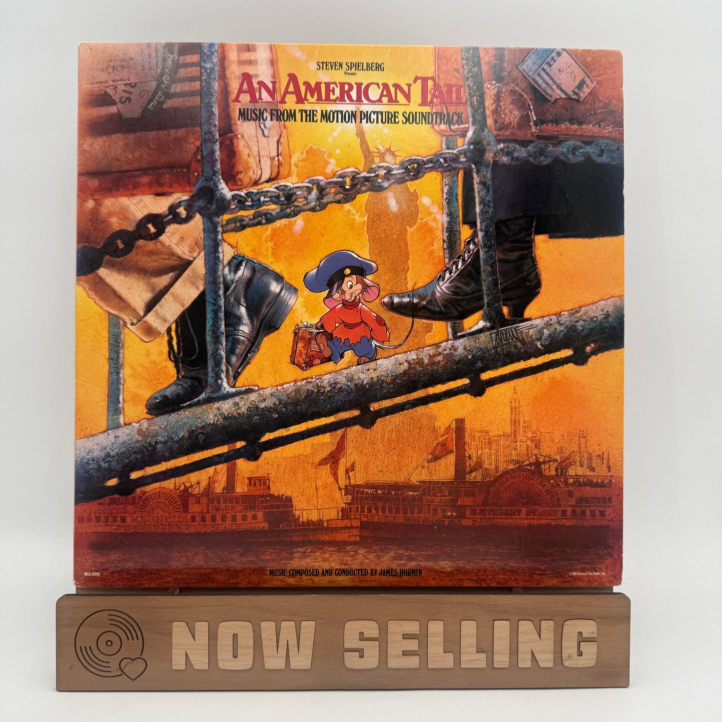 An American Tail Soundtrack Vinyl LP James Horner