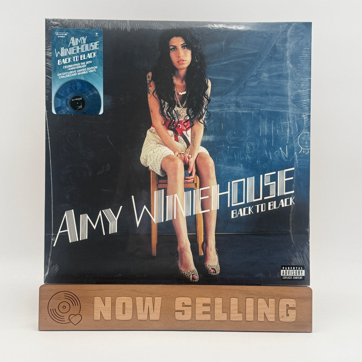 Amy Winehouse - Back To Black Vinyl LP Reissue Blue Black Marble SEALED