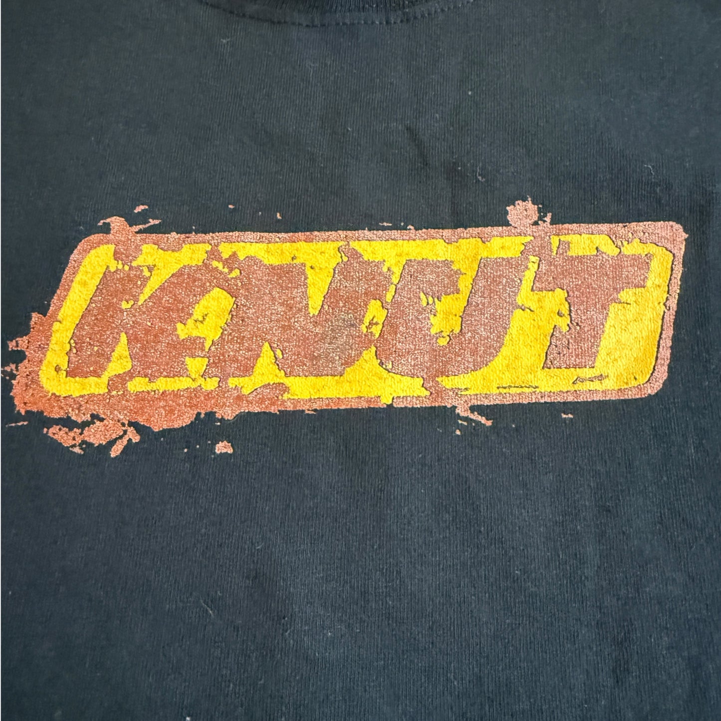 Knut Band Challenger Logo 2002 Vintage T-Shirt Size L Botch