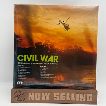 Civil War Soundtrack A24 Vinyl LP Neon Green SEALED Ben Salisbury Geoff Barrow