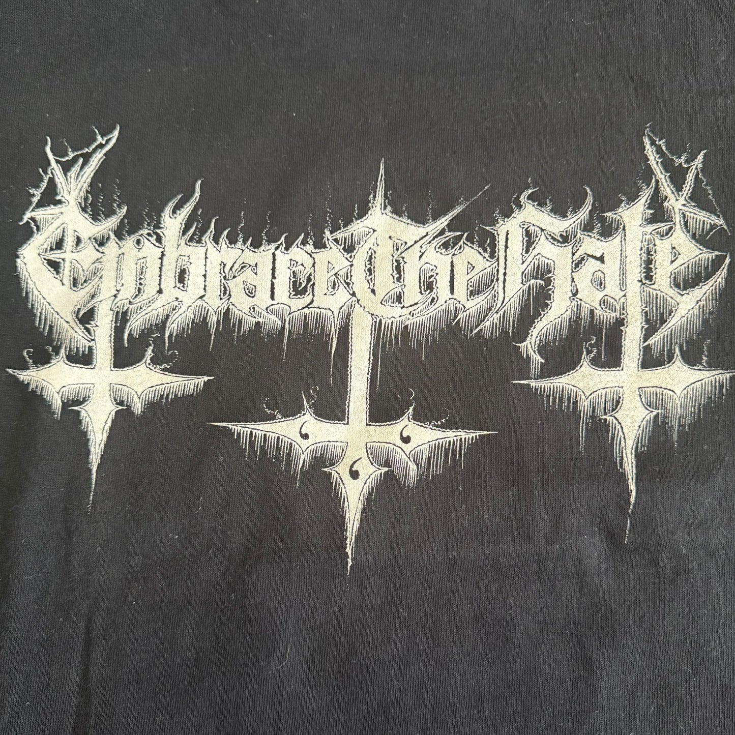 Embrace The Hate II 2008 Festival T-Shirt Size M Angelcorpse Gospel of the Horns