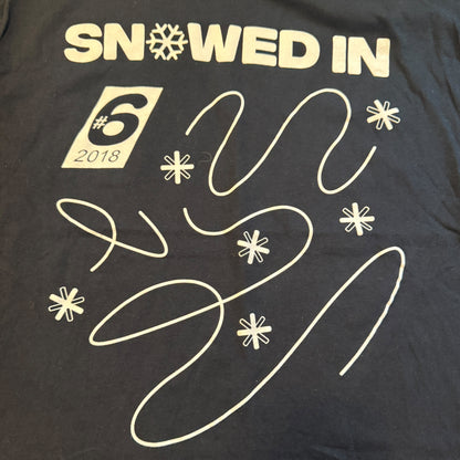 Snowed In 2018 Hardcore Festival T-Shirt Size L Knocked Loose Kublai Khan TX Vein.fm