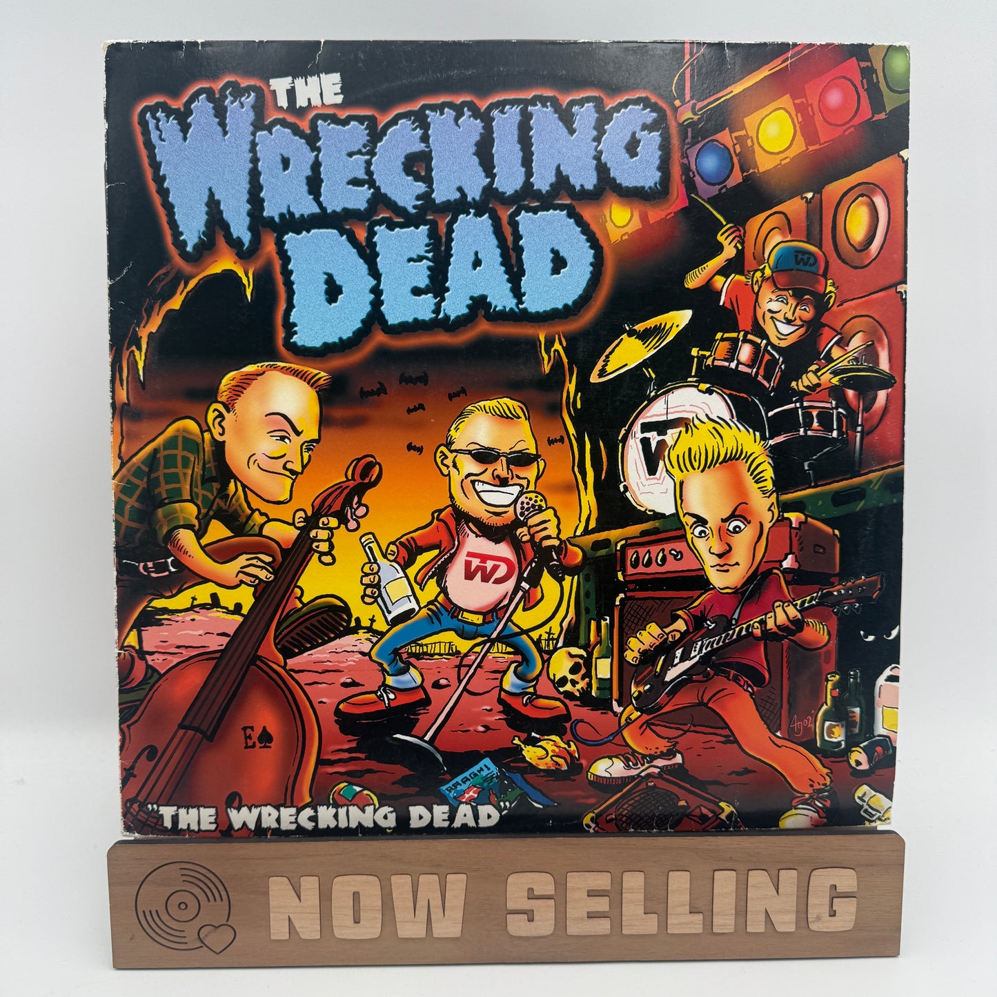 The Wrecking Dead – The Wrecking Dead Vinyl LP German Psychobilly Oi Punk