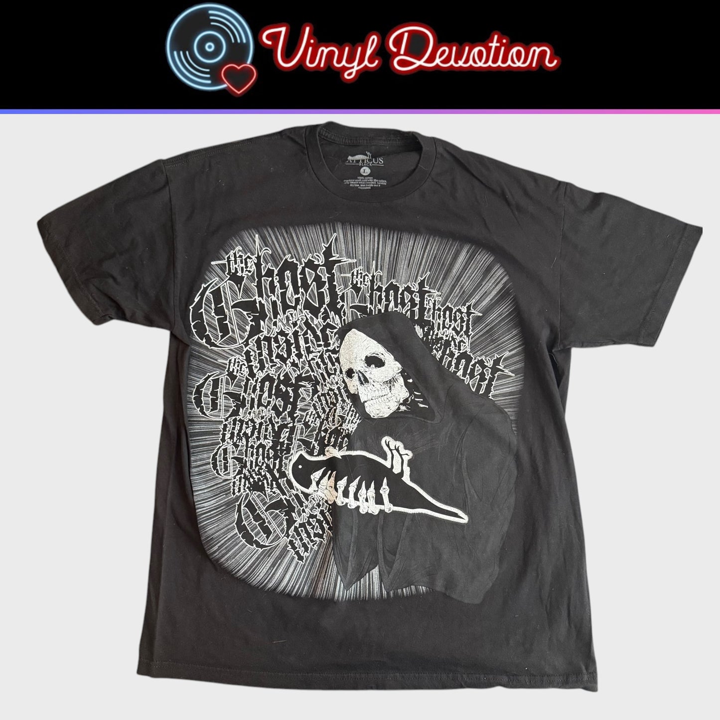 The Ghost Inside Band Limited Edition Signature Series Atticus Clothing T-Shirt Size L