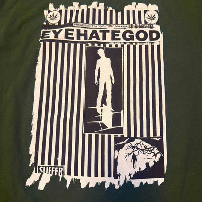 EyeHateGod Band Children Of God Military Green Long Sleeve T-Shirt