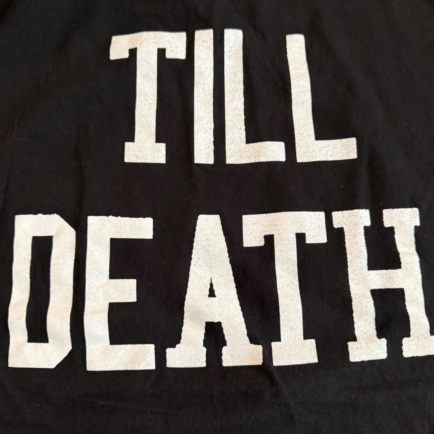 Brotherhood Hardcore Band Till Death T-Shirt Size L