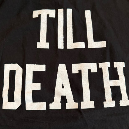 Brotherhood Hardcore Band Till Death T-Shirt Size L