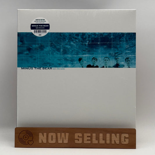 Minus The Bear - Highly Refined Pirates Vinyl LP Reissue Yellow Blend SEALED