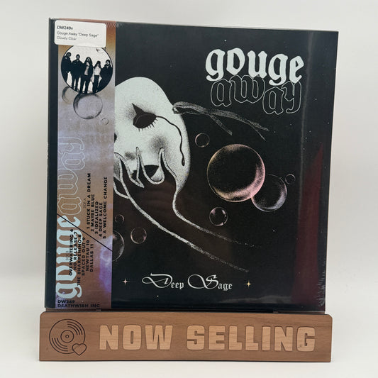 Gouge Away - Deep Sage Vinyl LP Cloudy Clear SEALED