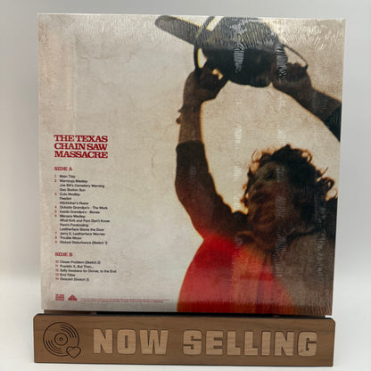 The Texas Chain Saw Massacre Soundtrack Vinyl LP Blood Red & Black Hand Pour SEALED