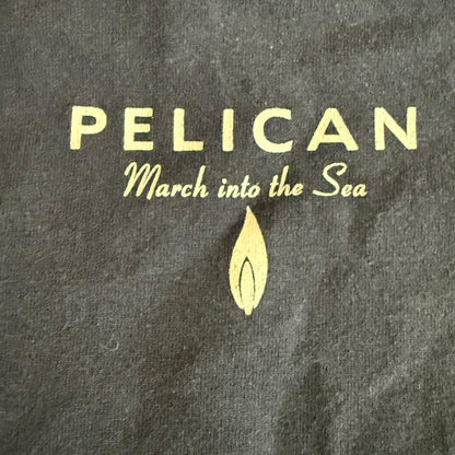 Pelican Band March Into The Sea Blue Vintage T-Shirt Size M