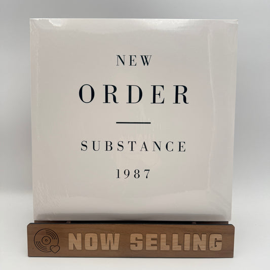 New Order - Substance Vinyl LP Red / Blue 180 Gram Reissue SEALED