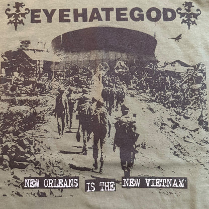 EyeHateGod Band New Orleans Is The New Vietnam Green T-Shirt Size L