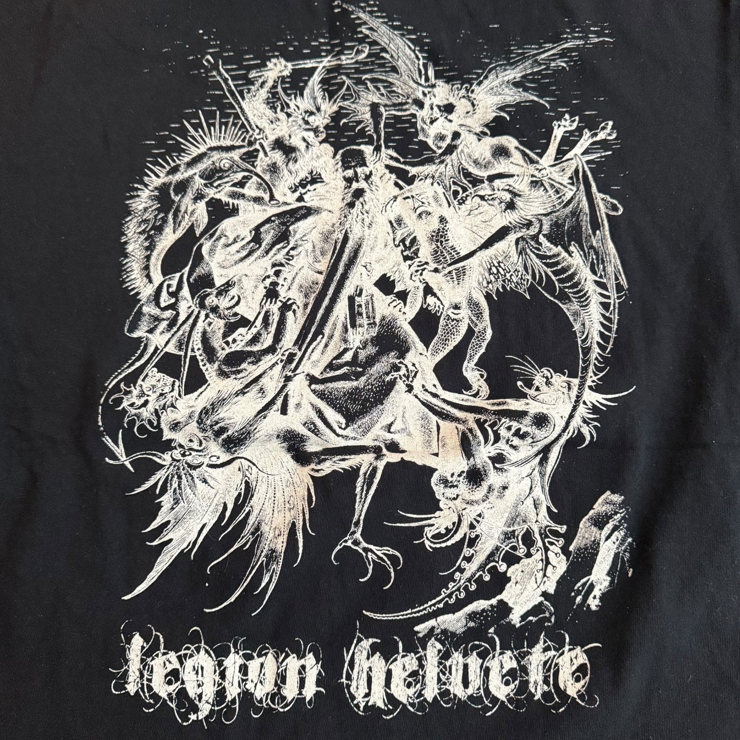 Tsjuder Black Metal Band Legion Helvete T-Shirt Size M