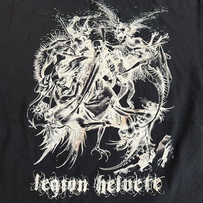Tsjuder Black Metal Band Legion Helvete T-Shirt Size M