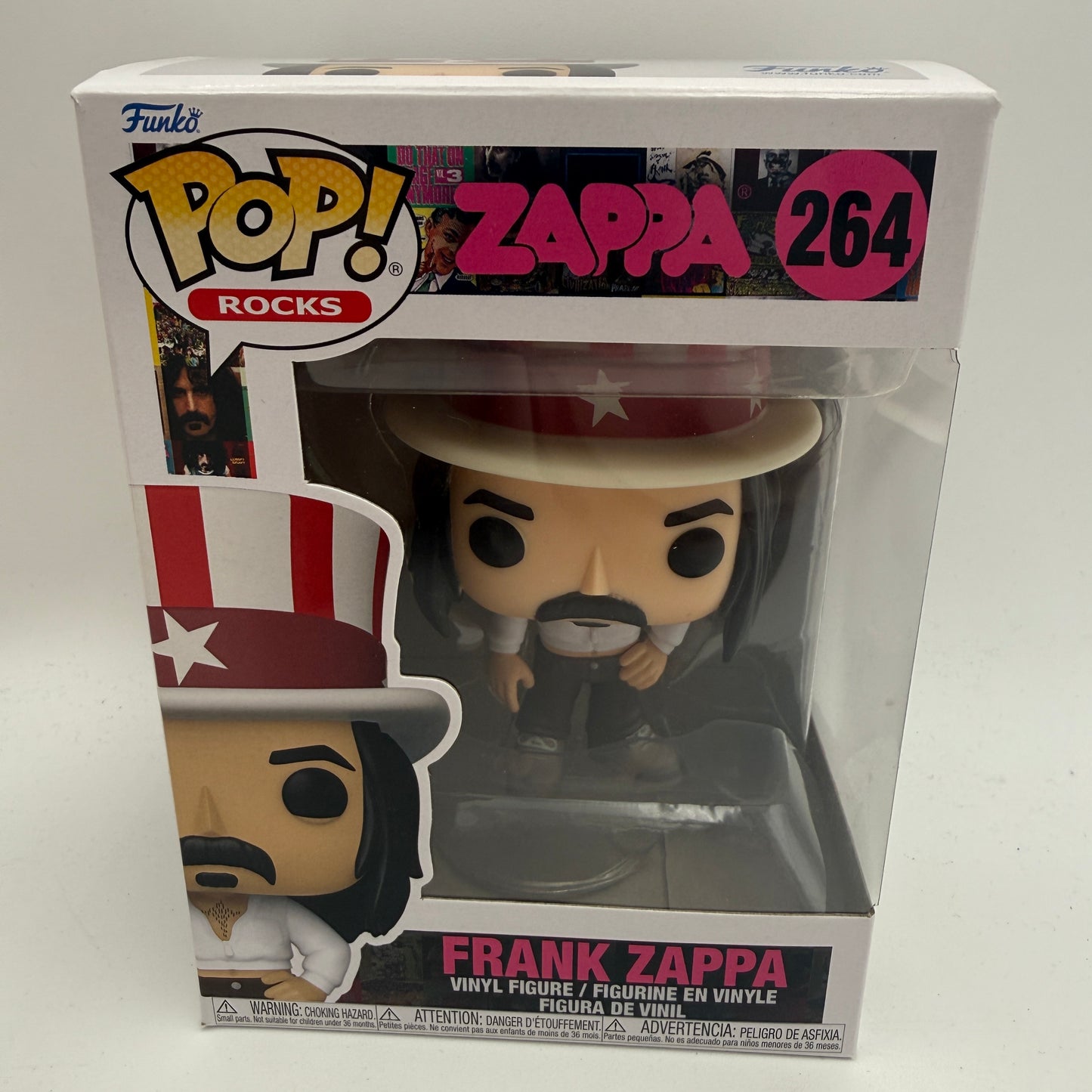 Funko POP! Rocks Frank Zappa Uncle Sam Vinyl Figure #264