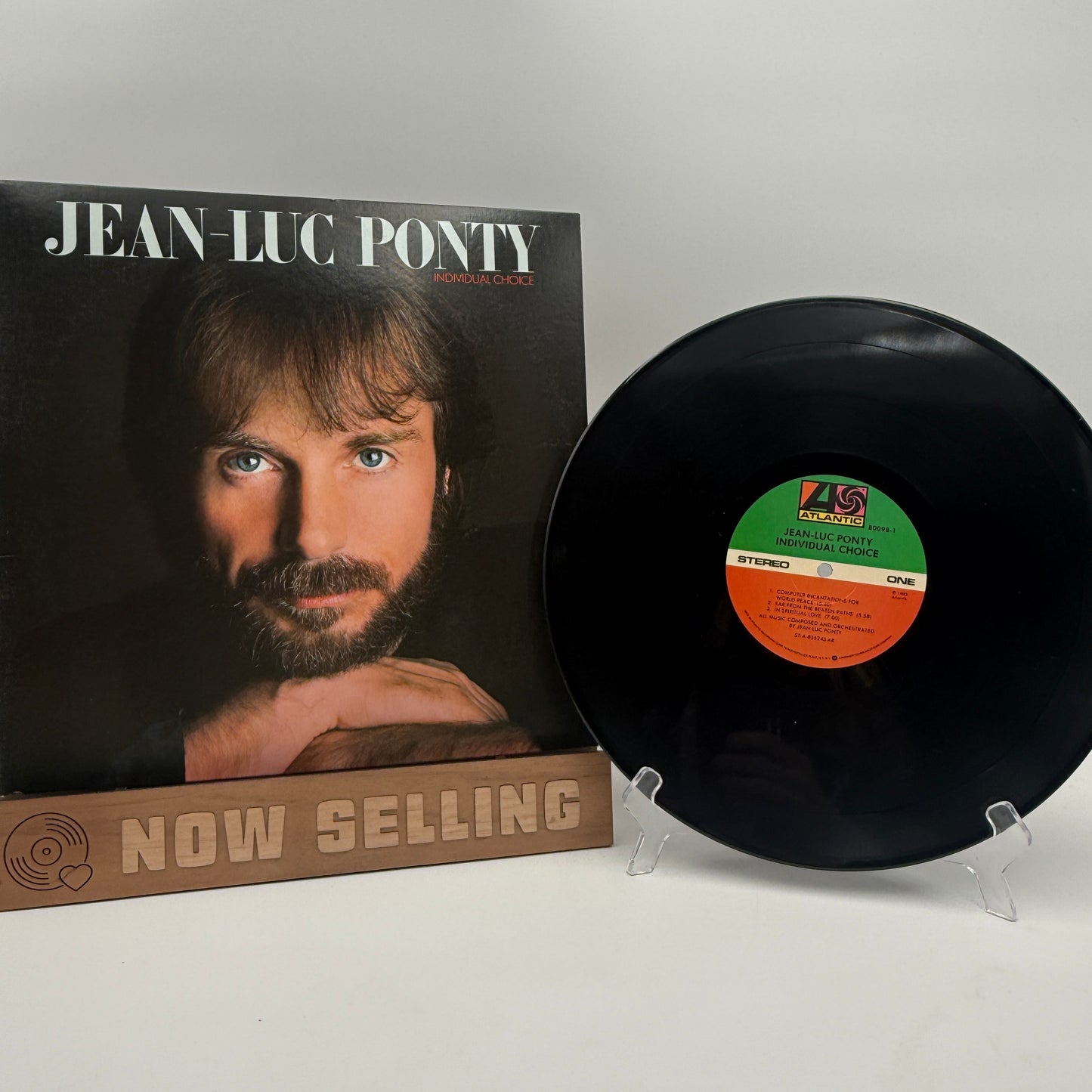 Jean-Luc Ponty 5 Vinyl Record Lot - Aurora (SEALED!), Cosmic Messenger, Taste for Passion, Mystical Adventures, Individual Choice