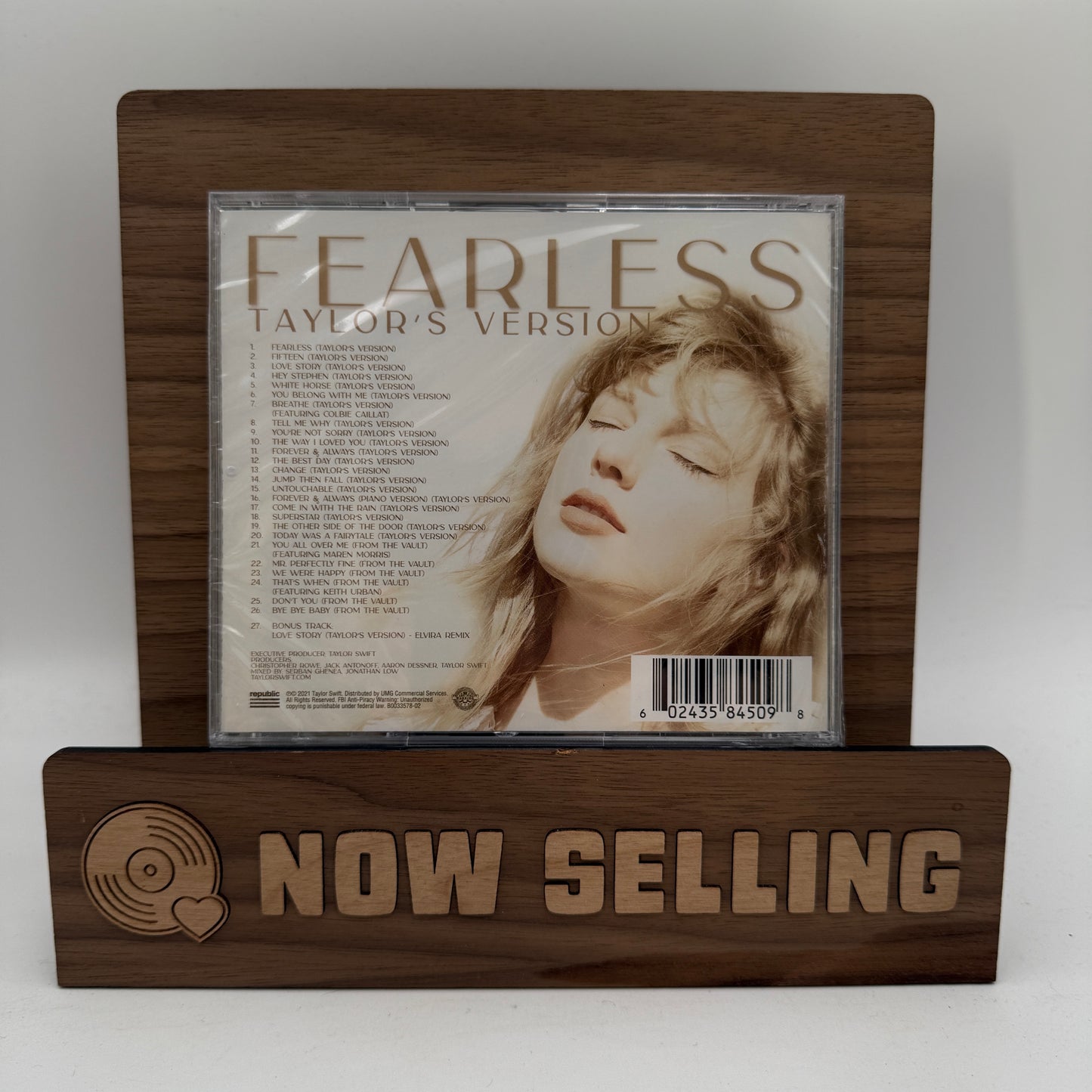 Taylor Swift - Fearless (Taylor's Version) CD Signed / Autographed SEALED