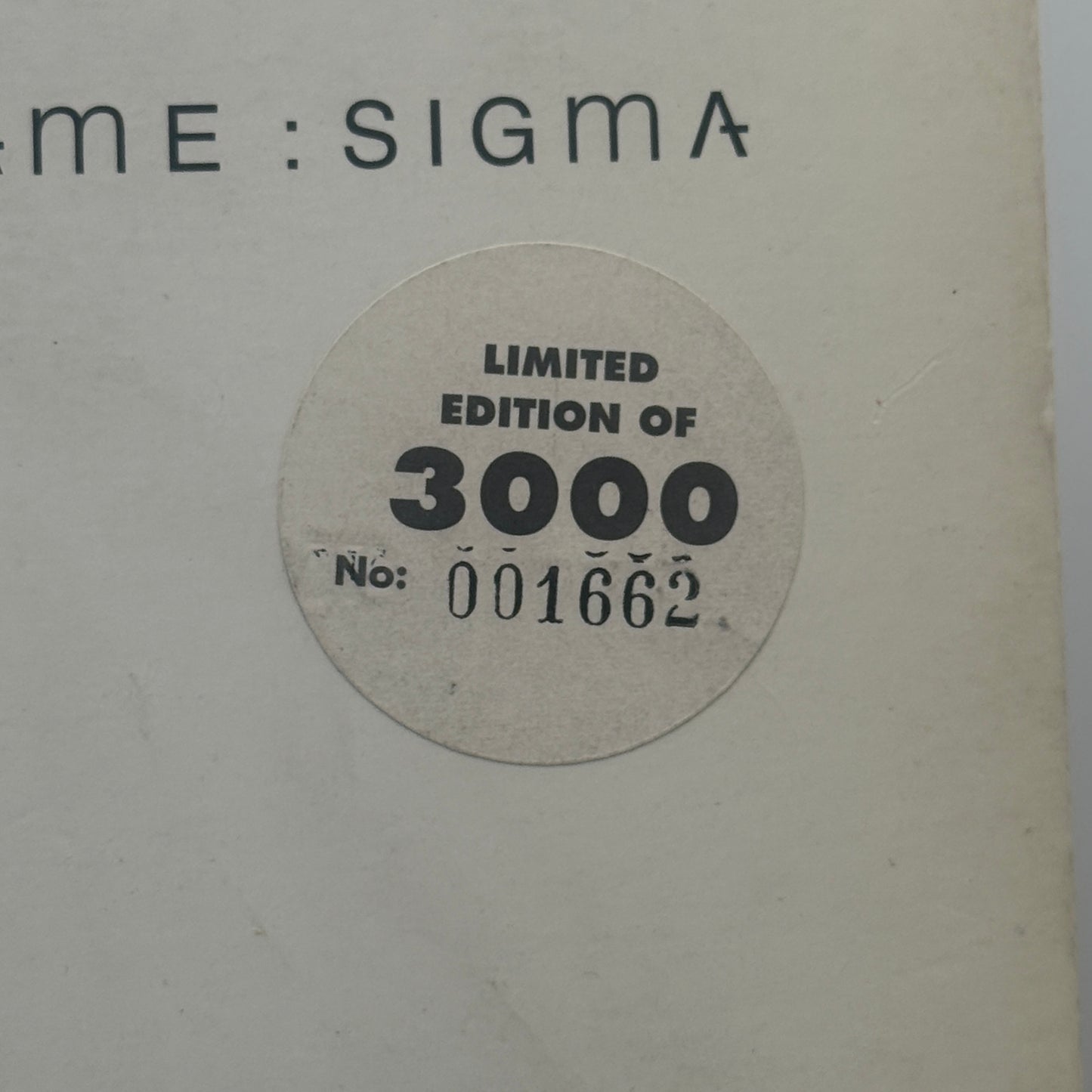 Blame – Sigma EP Limited Edition Vinyl
