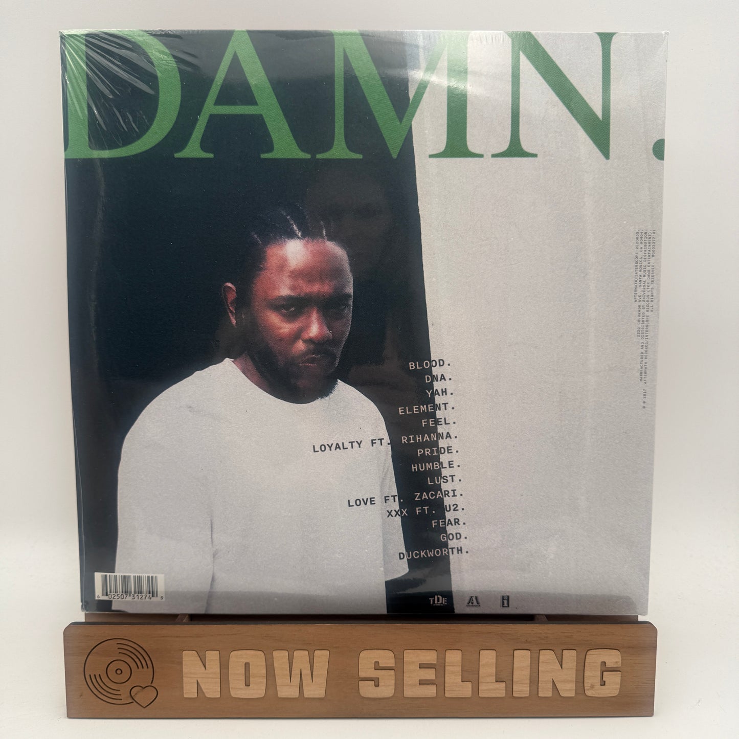 Kendrick Lamar - Damn. Vinyl LP Reissue Green Forest SEALED