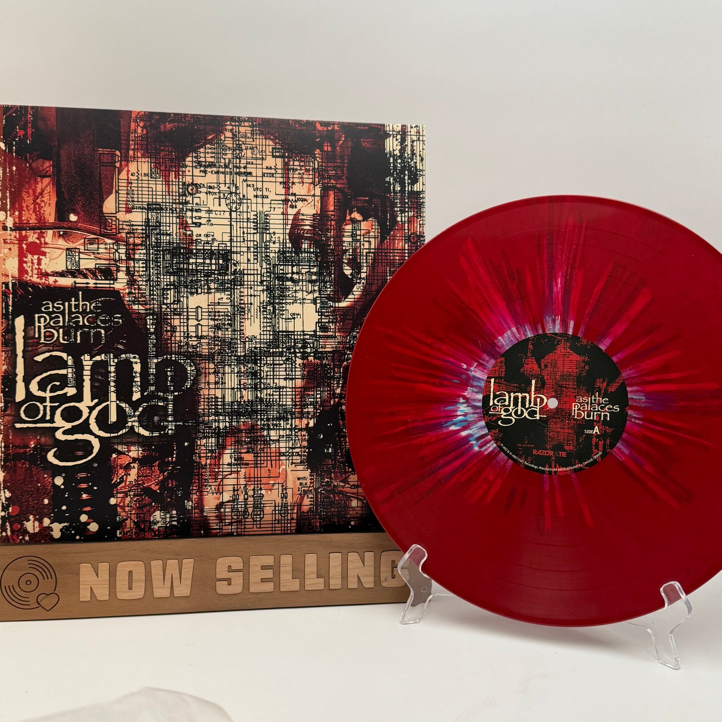 Lamb Of God - As The Palaces Burn Vinyl LP Red White Blue Splatter RSD 2021