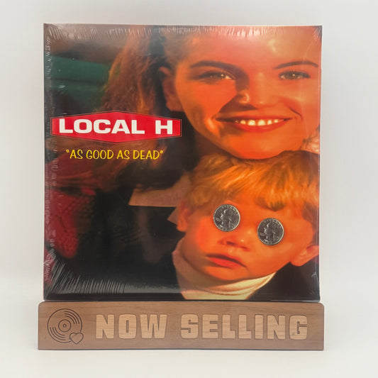 Local H - As Good As Dead Vinyl LP Reissue Red Black White Swirl SEALED