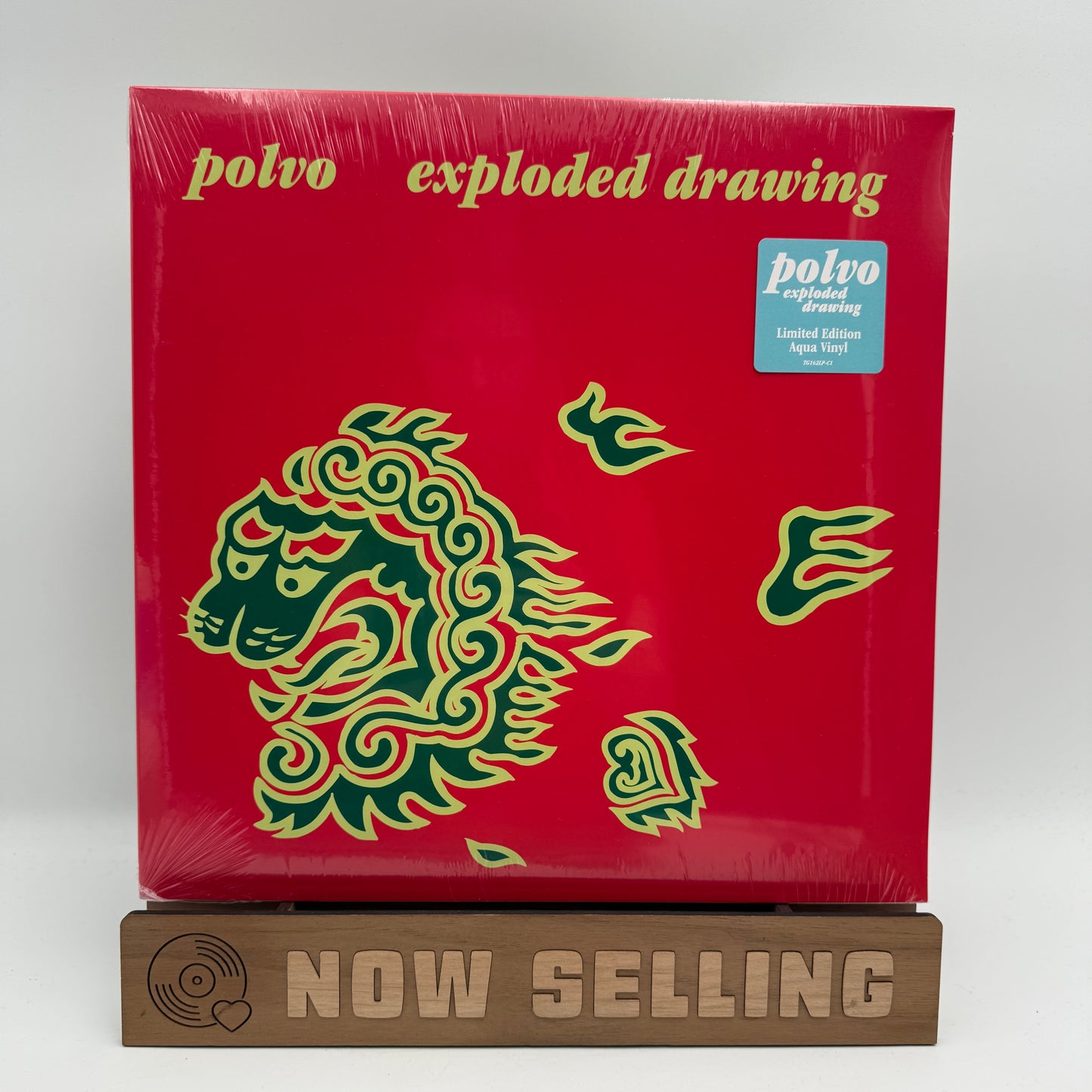 Polvo - Exploded Drawing Vinyl LP Aqua Reissue SEALED