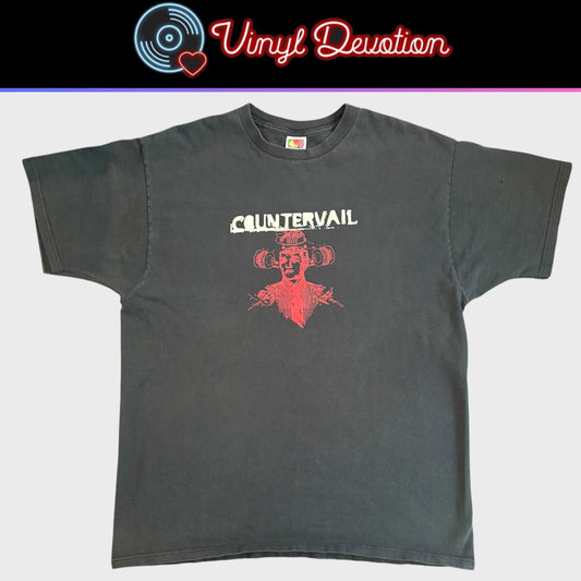 Countervail Band Assembly Line 1999 Vintage T-Shirt Size XL Hotwire