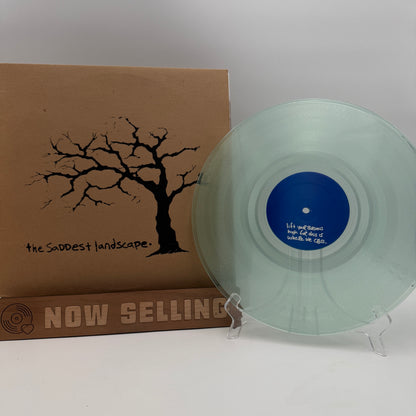 The Saddest Landscape - Lift Your Burdens High For This Is Where We Cross Vinyl LP Original 1st Press Coke Bottle Clear /70