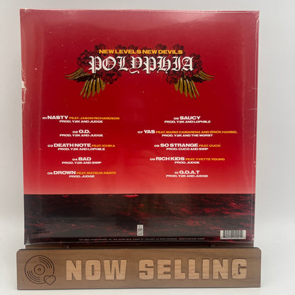 Polyphia - New Levels New Devils Vinyl LP Red w/ White Petal SEALED