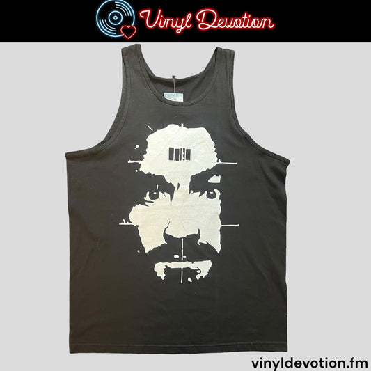 Lost And Found Bootlegs Manson Black Flag RIP Tank Top T-Shirt Size XL Strife