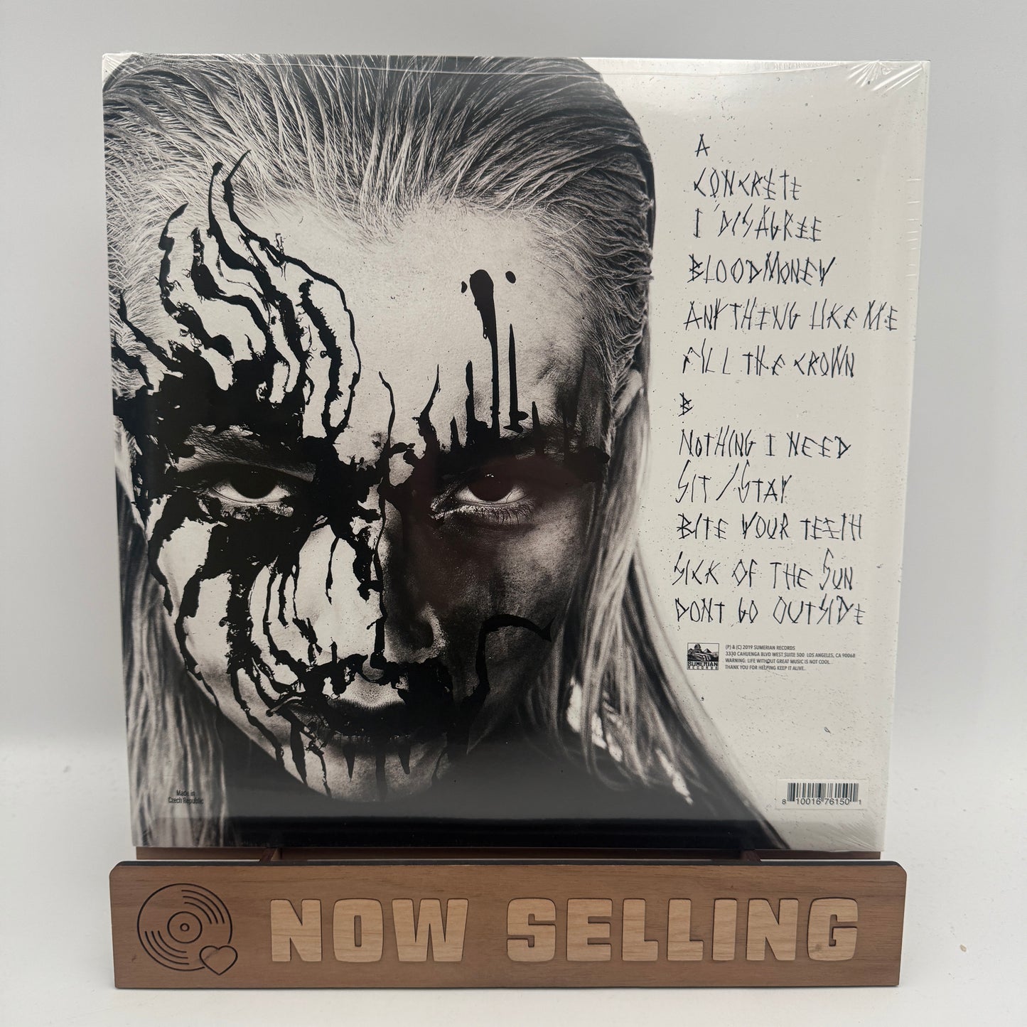 Poppy - I Disagree Vinyl LP Clear w/ Red Splatter SEALED