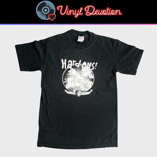 Hard-Ons Band Metal Heads Vintage 90s T-Shirt Size S