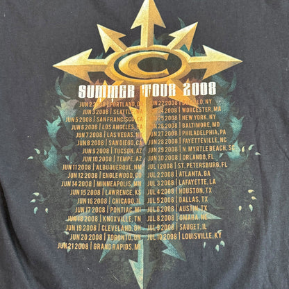 Chimaira Band Summer 2008 Tour T-Shirt Size L