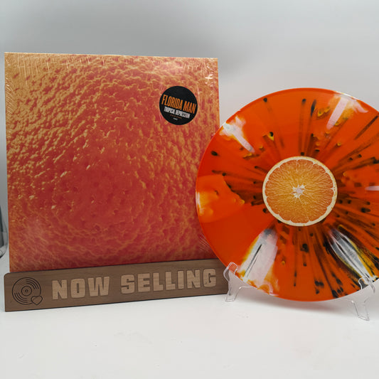 Florida Man - Tropical Depression Vinyl LP Orange / White Pinwheel w/ Splatter