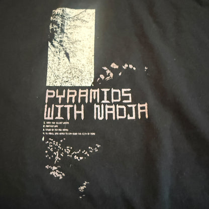Pyramids with Nadja Band 2009 Long Sleeve T-Shirt Size XL Noise Doom Drone RX Bandits Sunn O)))