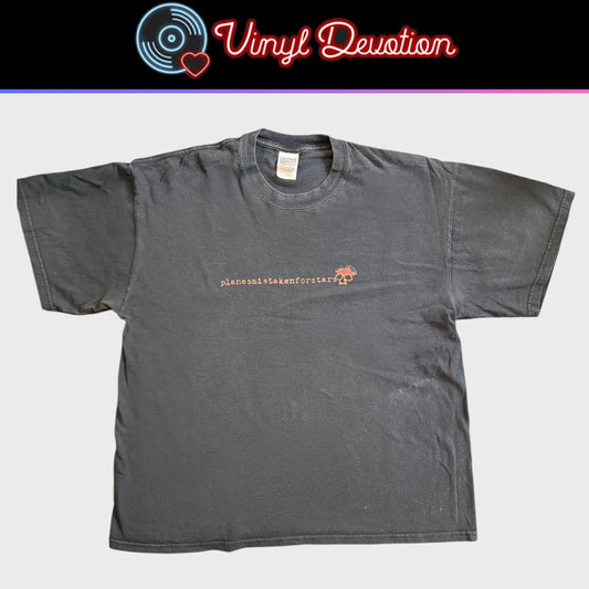 Planes Mistaken For Stars Band Last Dance 2001 Vintage T-Shirt Size XL