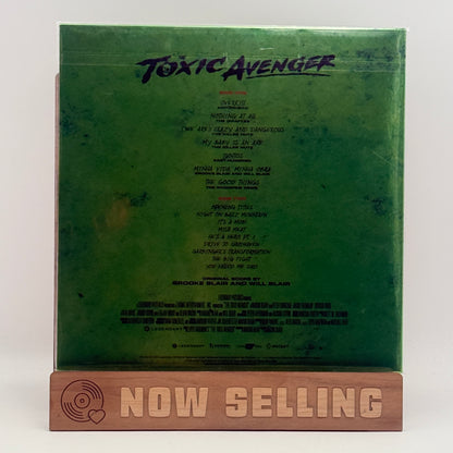 The Toxic Avenger Soundtrack Vinyl LP Toxic Black / Green Glow In The Dark Splatter
