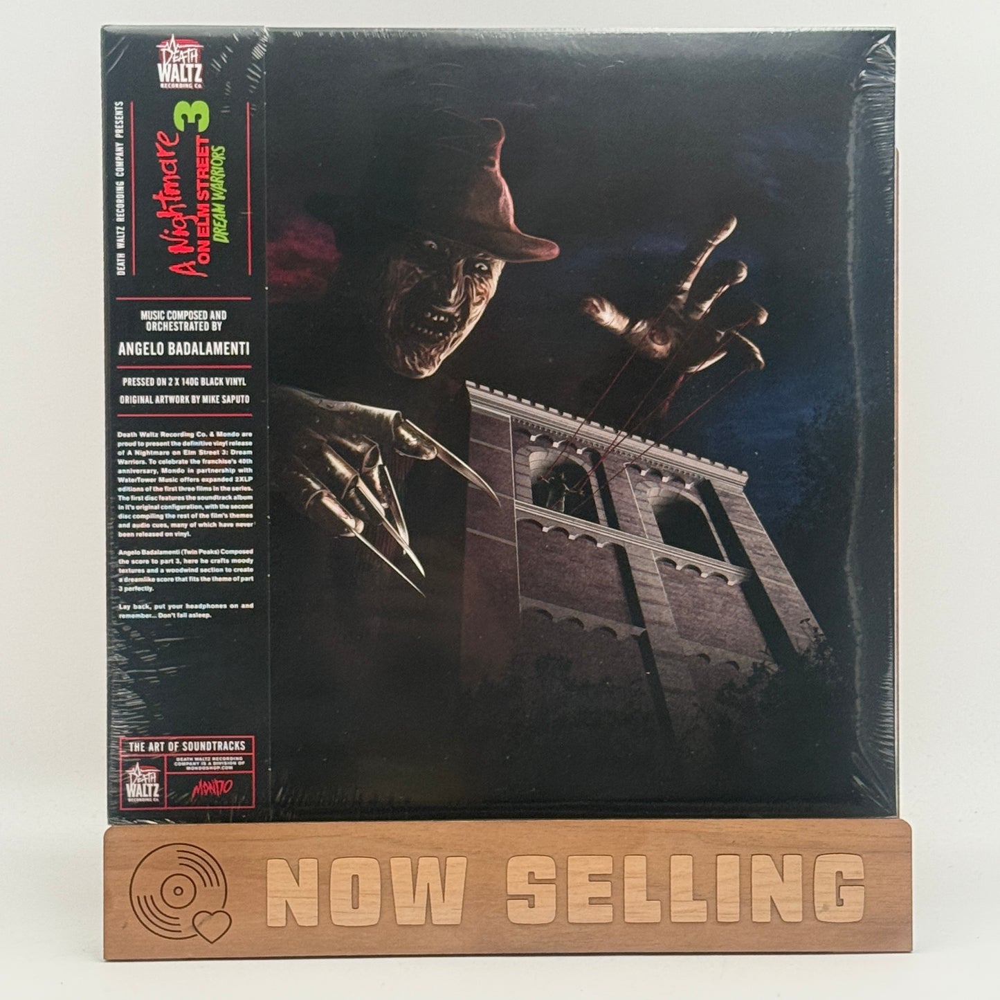 A Nightmare On Elm Street 3: Dream Warriors Vinyl LP Reissue Expanded Edition SEALED