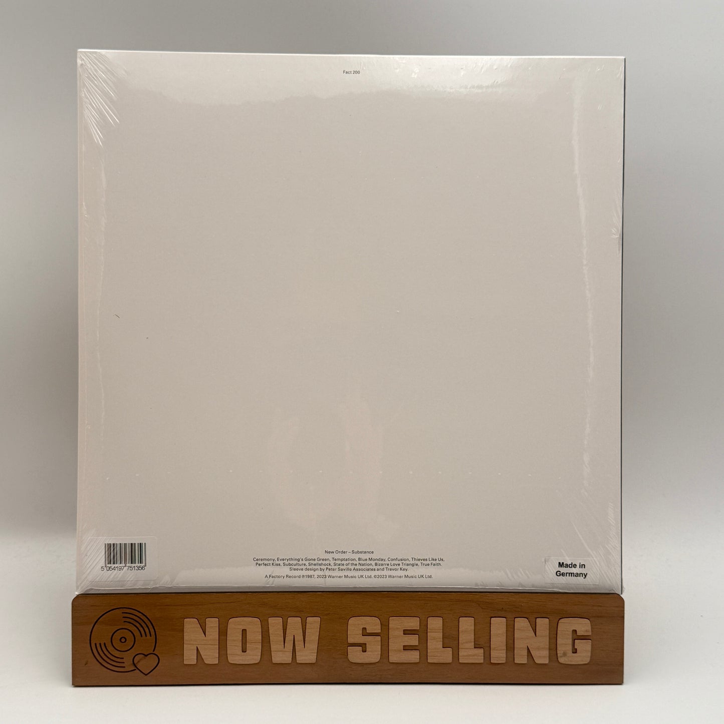 New Order - Substance Vinyl LP Red / Blue 180 Gram Reissue SEALED